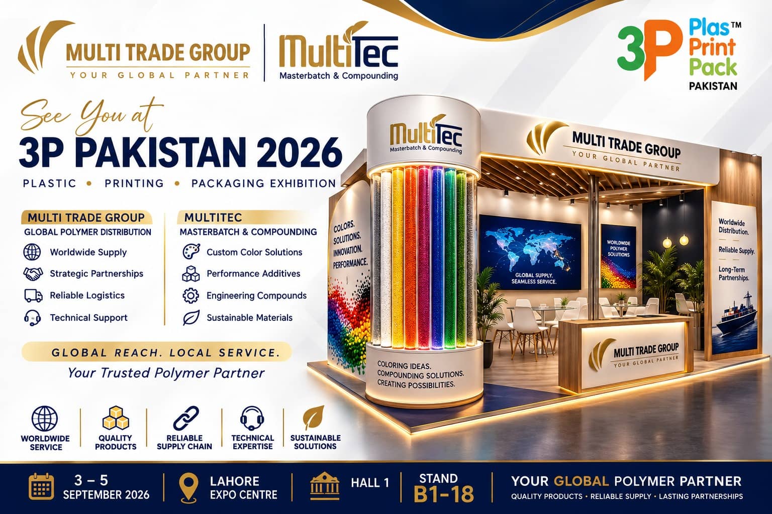 Multi Trade Group and MultiTec at 3P Pakistan 2026