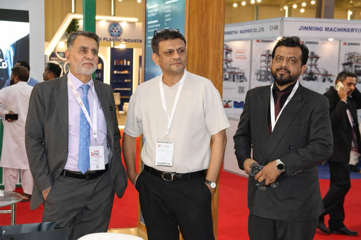 Visitors meeting the Multi Trade Group and MultiTec team at 3P Pakistan