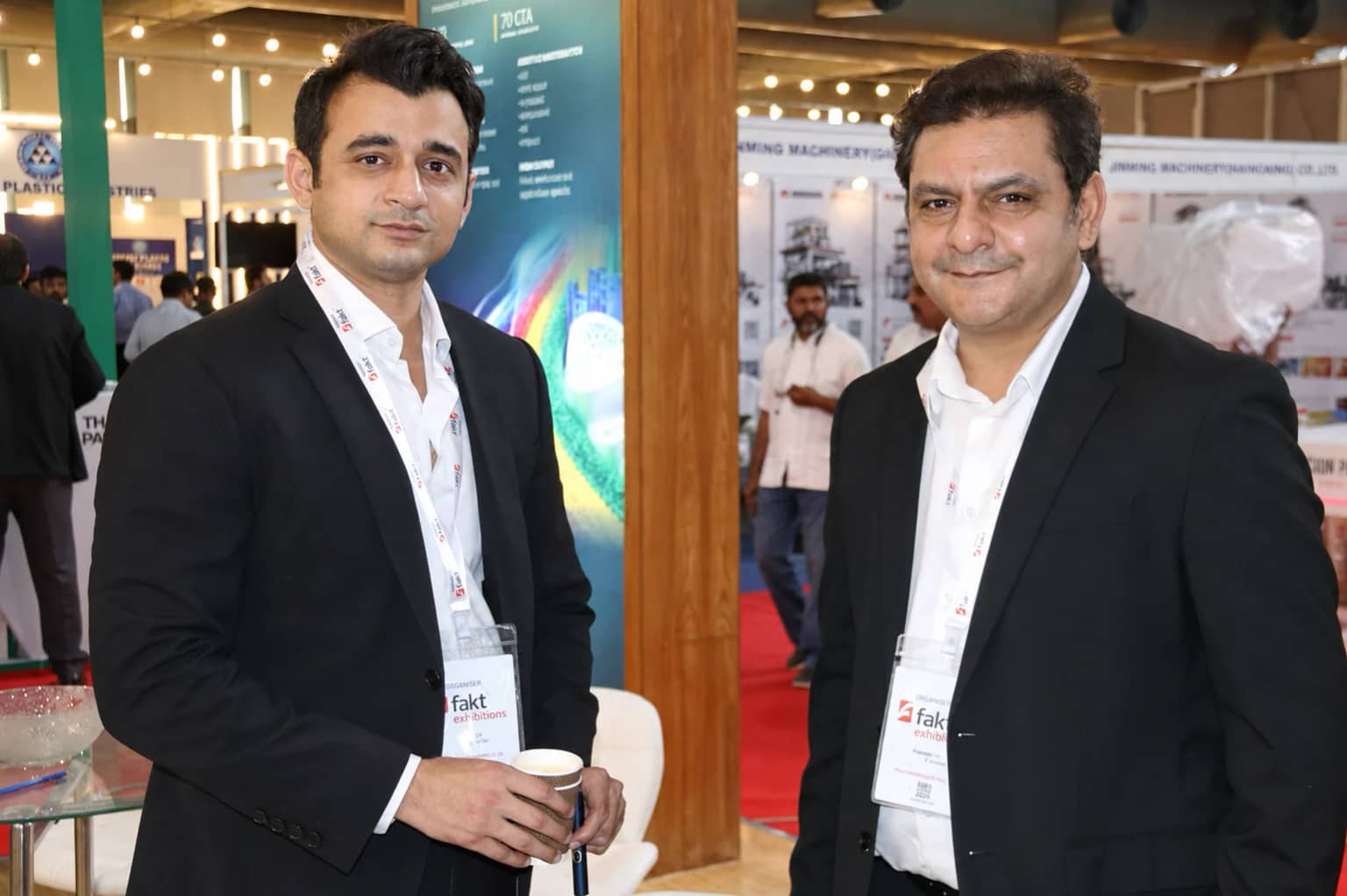 CEO Asif Ifthekhar meeting customers at 3P Pakistan 2026