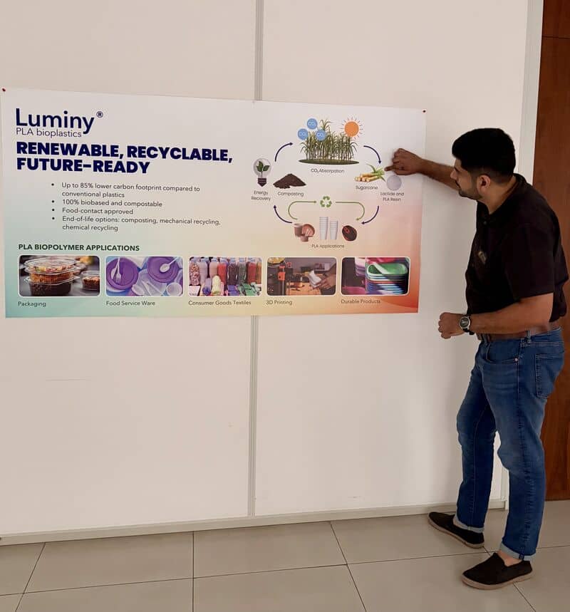 Sustainable polymer sourcing and bioplastic material solutions