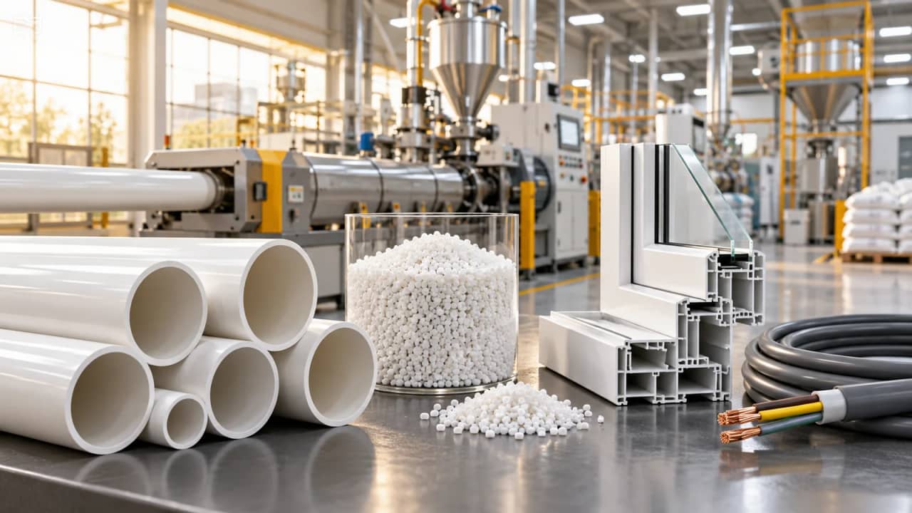 How to Select PVC Resin for Pipes, Profiles and Cables